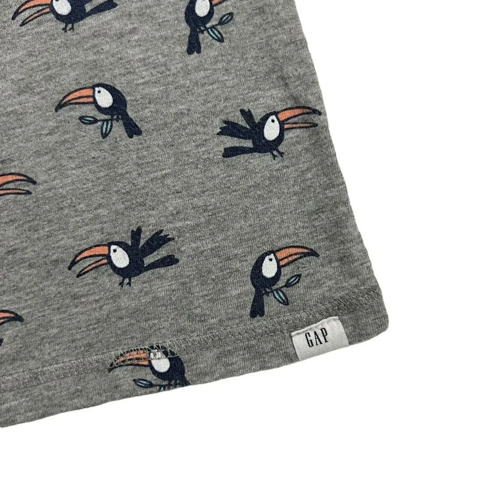 Baby Gap 5Y Grey Toucan Tank Top
